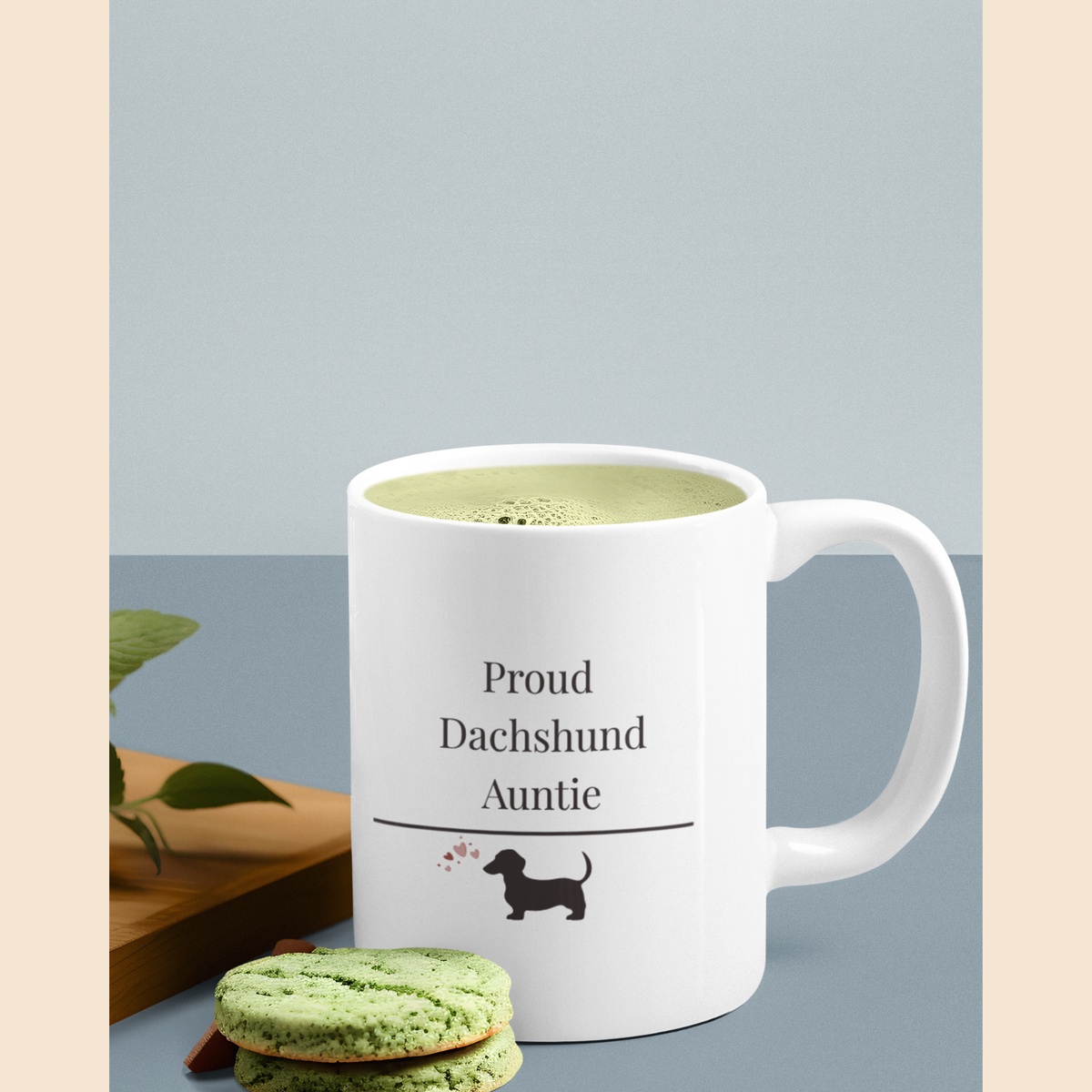 Proud Dachshund Auntie Mug | Funny  Dachshund Auntie Gift | Wiener Dog  Mug | Dachshund Lover Coffee Mug
