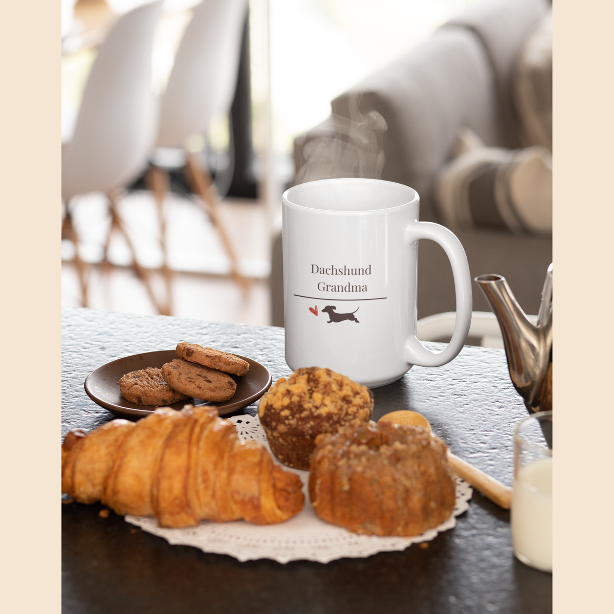 Dachshund Grandma Mug | Funny  Dachshund Grandma Gift | Wiener Dog  Mug | Dachshund Lover Coffee Mug