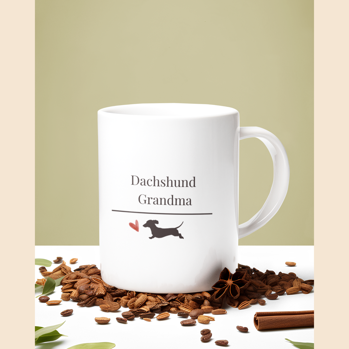 Dachshund Grandma Mug | Funny  Dachshund Grandma Gift | Wiener Dog  Mug | Dachshund Lover Coffee Mug