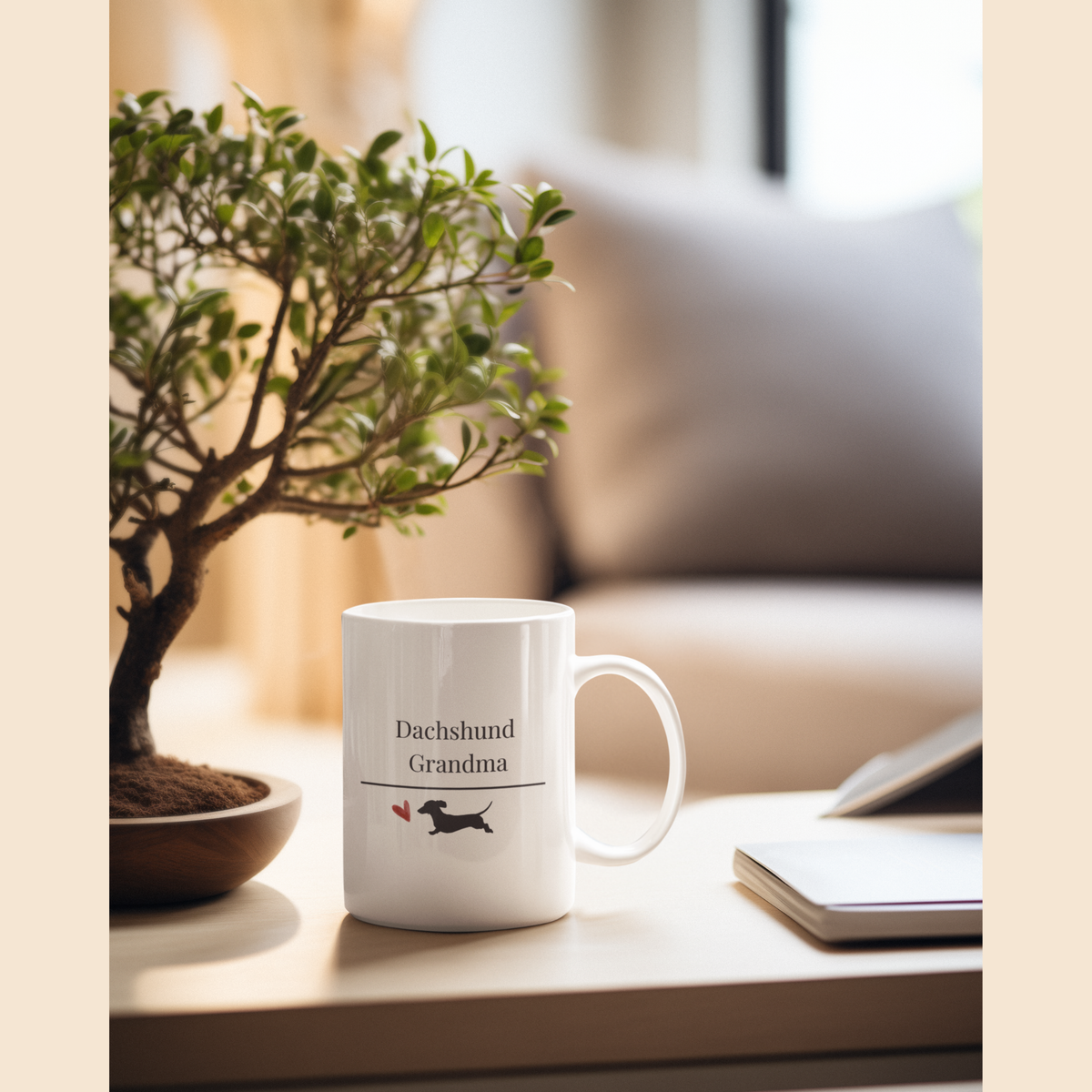 Dachshund Grandma Mug | Funny  Dachshund Grandma Gift | Wiener Dog  Mug | Dachshund Lover Coffee Mug