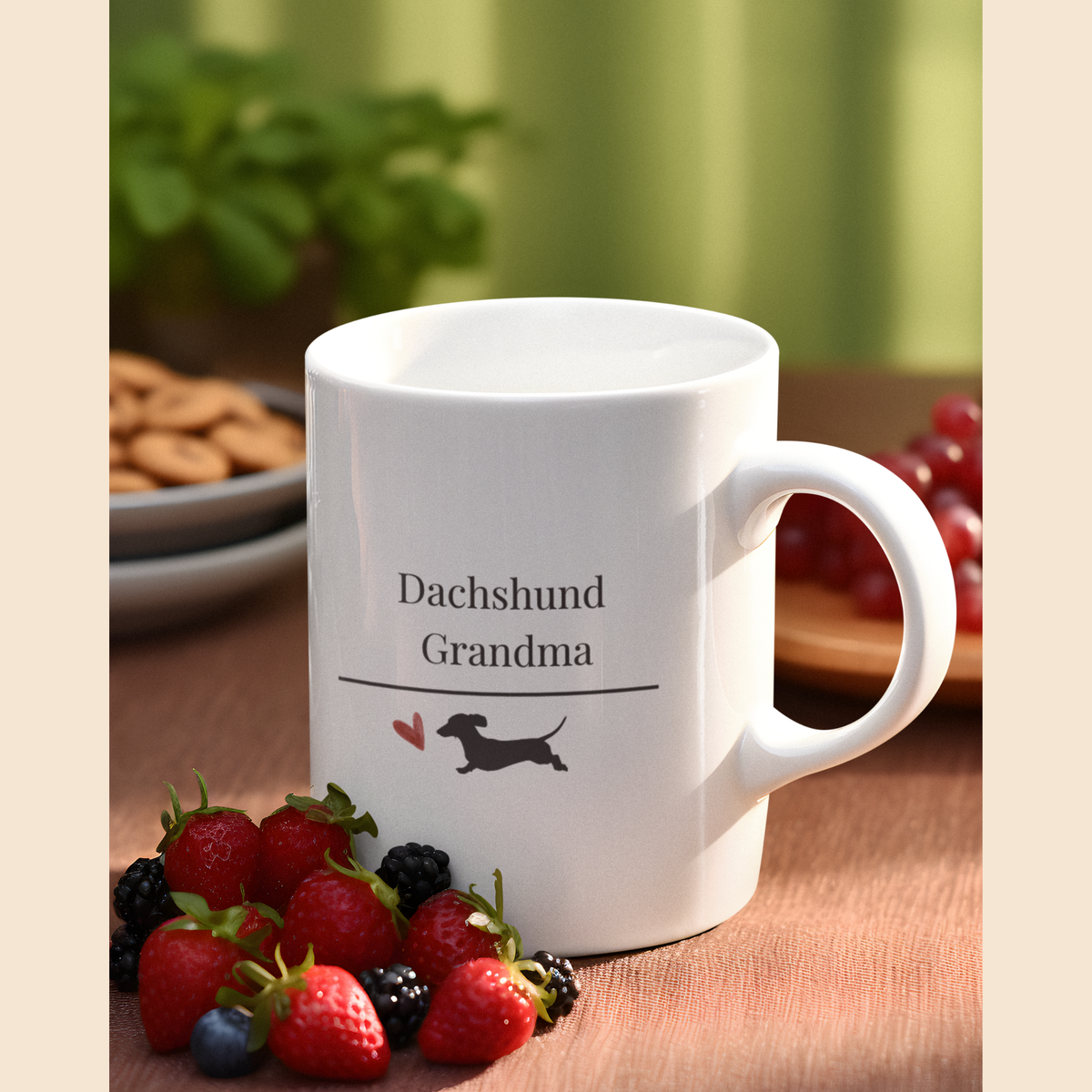 Dachshund Grandma Mug | Funny  Dachshund Grandma Gift | Wiener Dog  Mug | Dachshund Lover Coffee Mug