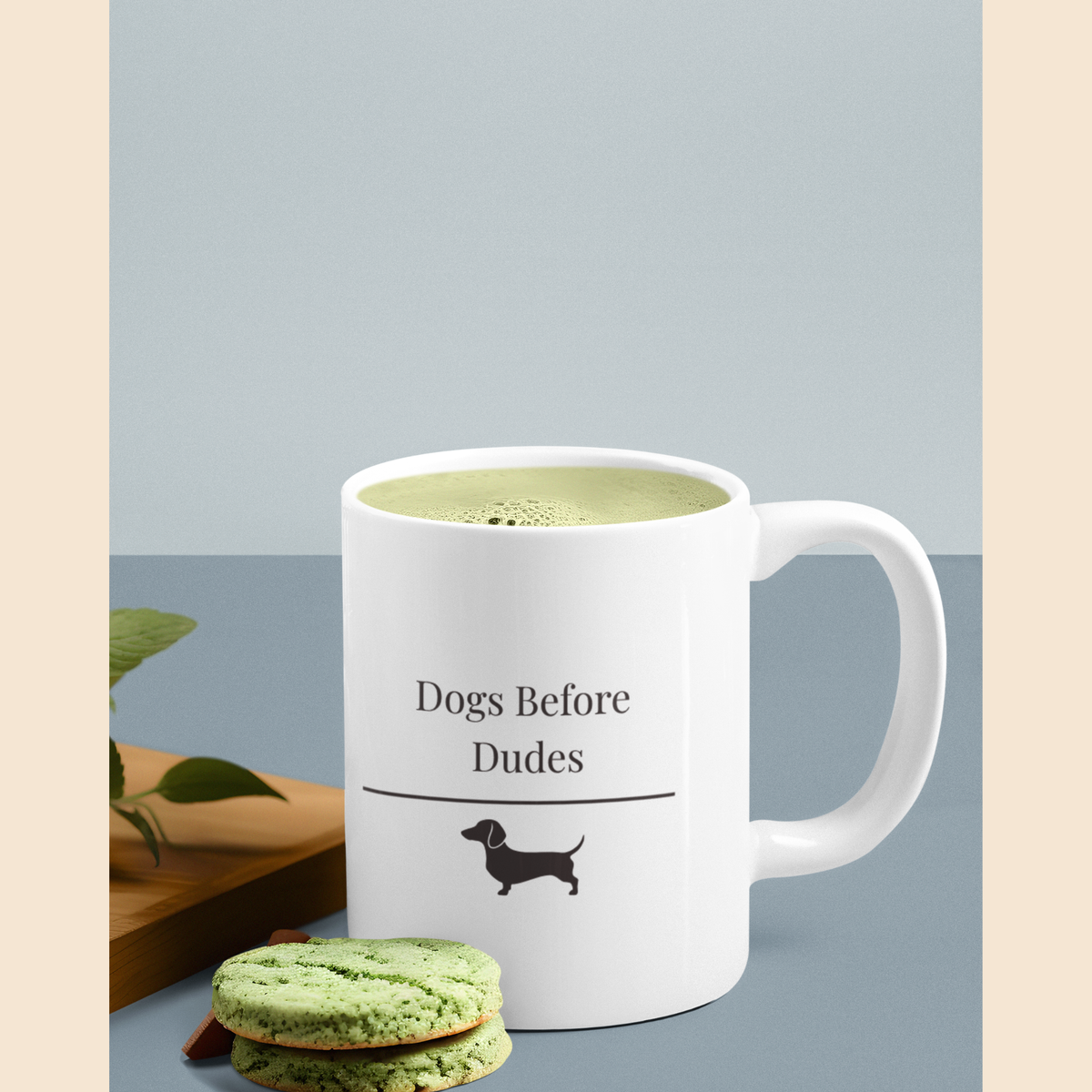 Dogs Before Dudes Mug | Funny Dachshund  Gift | Wiener Dog Coffee Mug |  Dachshund Lover Mug