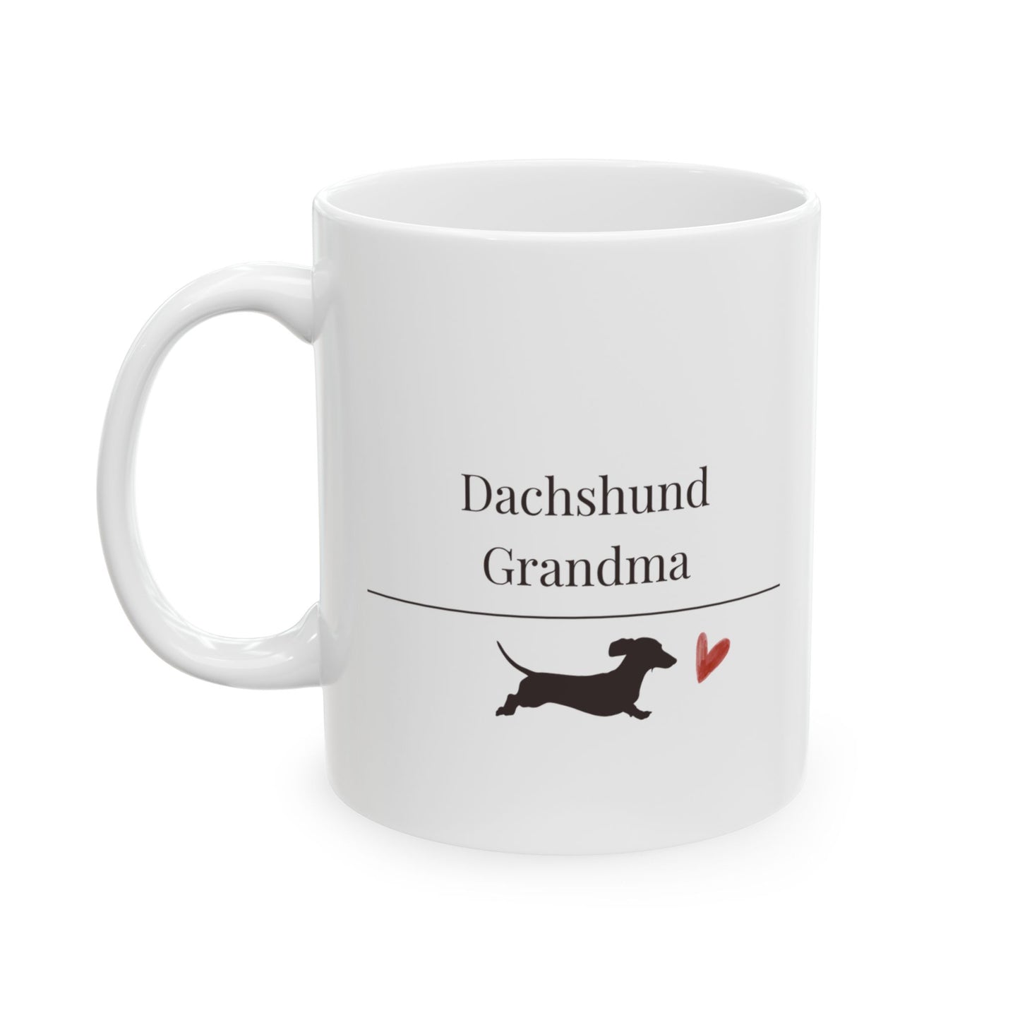 Dachshund Grandma Mug | Funny  Dachshund Grandma Gift | Wiener Dog  Mug | Dachshund Lover Coffee Mug