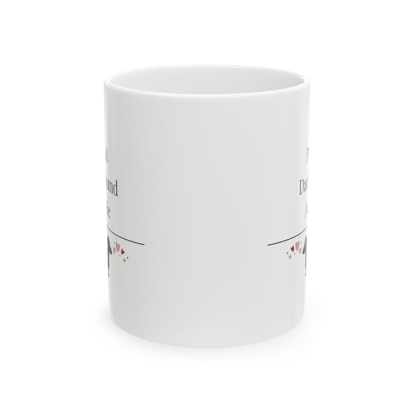 Proud Dachshund Auntie Mug | Funny  Dachshund Auntie Gift | Wiener Dog  Mug | Dachshund Lover Coffee Mug