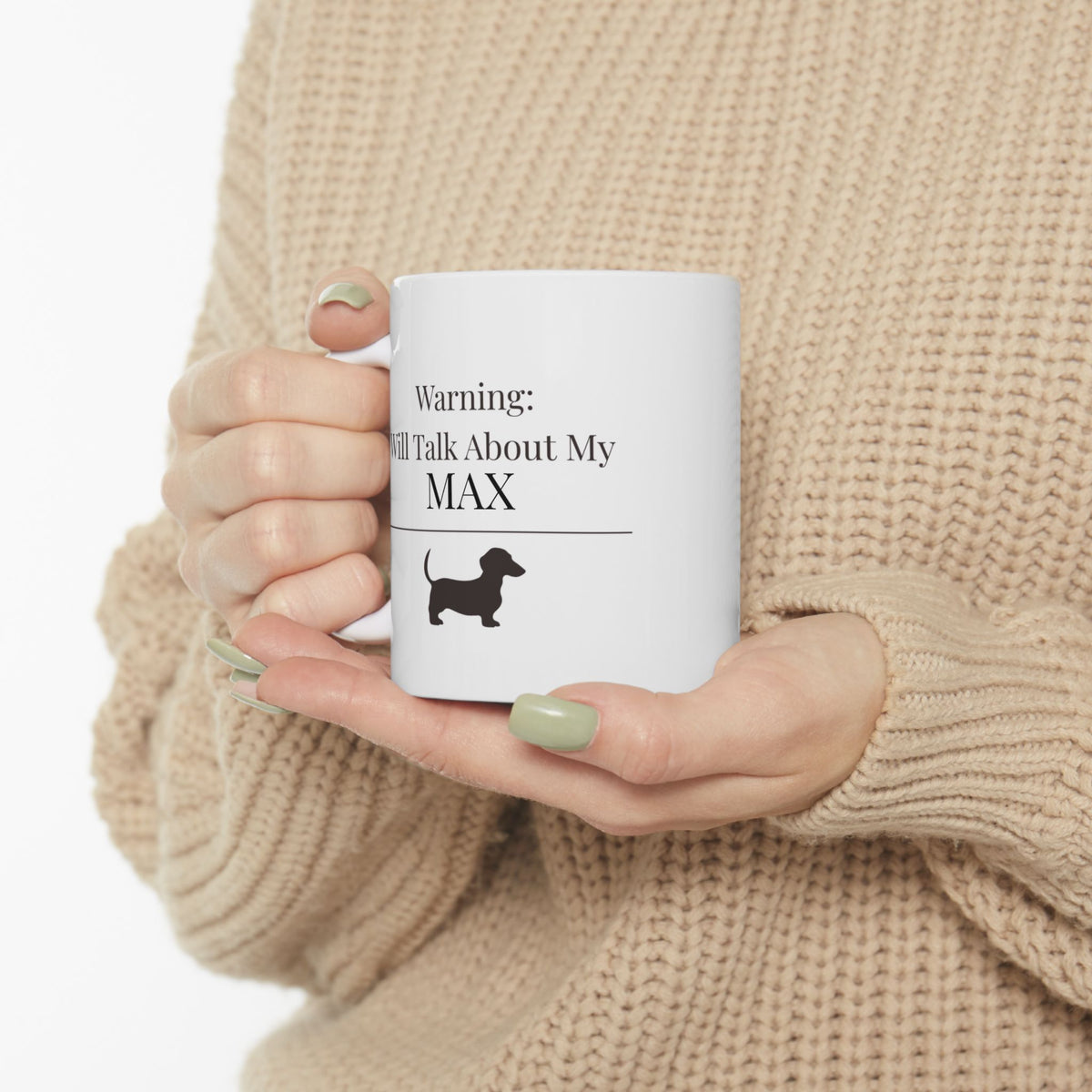 Personalized Dachshund Mug | Custom  Wiener Dog Name Gift | Warning Will  Talk About My Dog Mug | Dachshund  Lover Coffee Mug