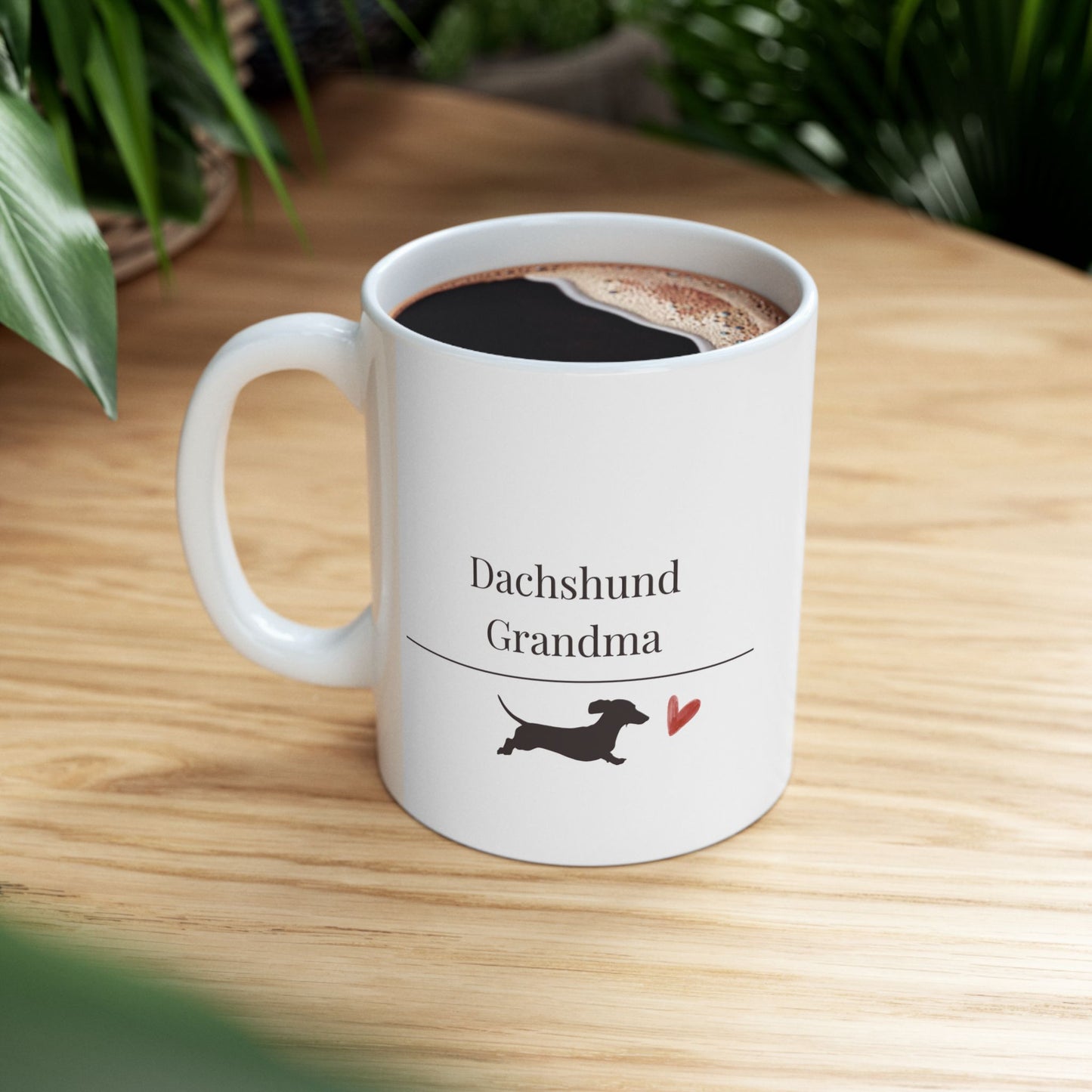 Dachshund Grandma Mug | Funny  Dachshund Grandma Gift | Wiener Dog  Mug | Dachshund Lover Coffee Mug
